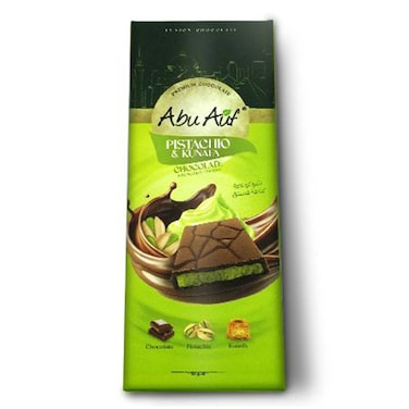 Abu Auf Pistachio and Kunafa Chocolate - 130 gm
