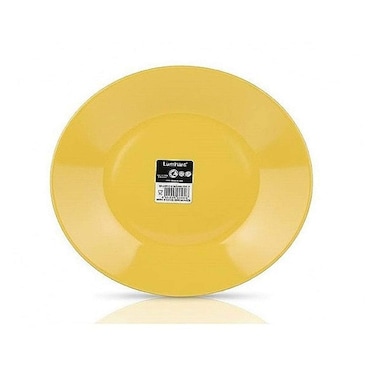 Luminarc Flat Plate - 25 Cm - Yellow