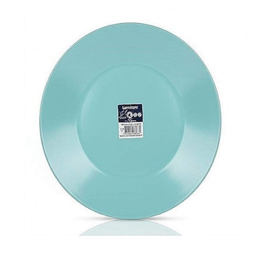 Luminarc Flat Plate - 25 Cm - Light Blue