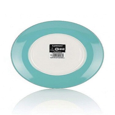 Luminarc Dessert Plate - 19 Cm - White and Blue