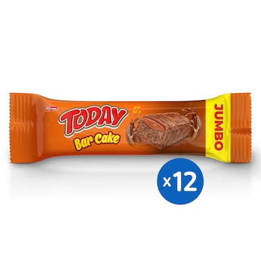 كيك الكراميل توداي بار كيك حجم جامبو - 12 قطعة