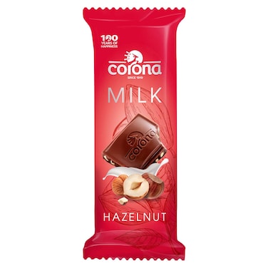 Corona Milk Chocolate with Hazelnut