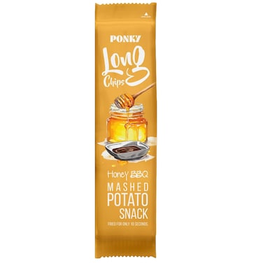 رقائق البطاطس بونكي لونج بنكهة العسل والبربكيو - 75 جرام