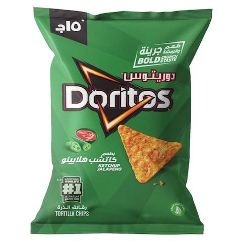Doritos Smoky Ketchup Jalapeno Snack - 95gm