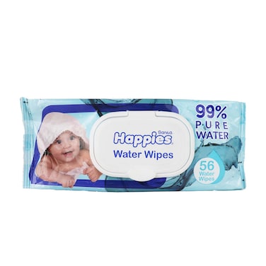 مناديل هابيز المائية المبلله عبوة اقتصادية - 56 منديل