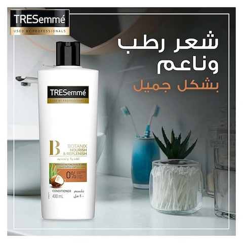 Tresemme Low Sulphate with Coconut Milk Twin Pack Of Shampoo + Conditioner - 400ml