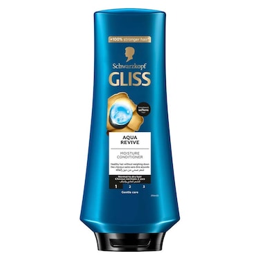 بلسم جليس اكوا ريفايف المرطب للشعر - 360 مل
