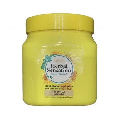 حمام كريم هيربال سينسيشن بزبدة الشيا - 600 مل