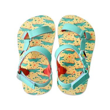 صندل مياه اولادى كابس بتصميم تمساح - مقاس 22