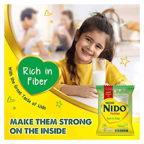 Nido Fortified Rich in Fiber Powdered Milk - 500gm