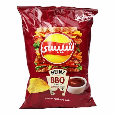 رقائق بطاطس شيبسي هاينز بطعم صوص الباربكيو - 50 جرام