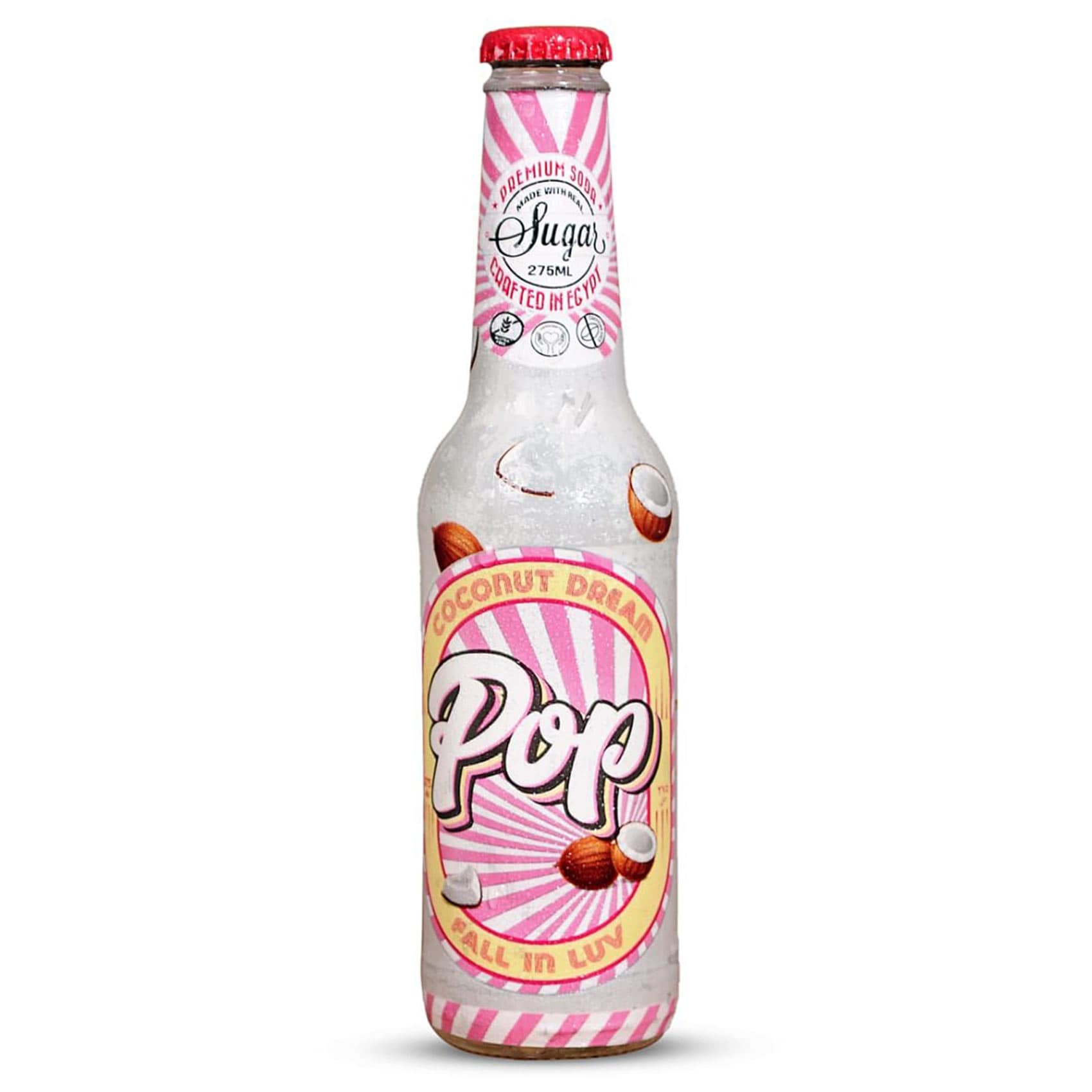 Pop Soft Drink with Coconut Flavor – 275ml Pop Soft Drink with Coconut Flavor – 275ml
