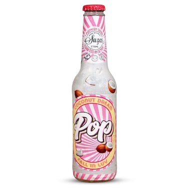 مشروب غازي بوب بطعم جوز الهند - 275 مل