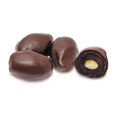 تمر نارمر بالشوكولاتة الداكنة واللوز