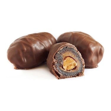 تمر نارمر محشو باللوز ومغطى بميكس شوكولاتة