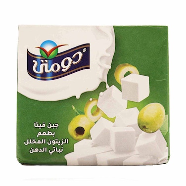 جبنة فيتا دومتي بلس بنكهة الزيتون المخلل - 1 كجم