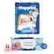 Happies Medium Baby Diapers - Size 3 - 58 Diapers + Happies Baby Wipes - 56 Wipes