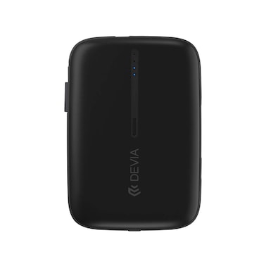 Devia Kintone Series Dual Cable Power Bank 10000mAh - Black - MP30B