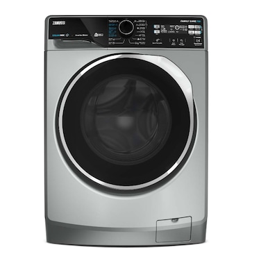 غسالة ملابس زانوسي ستيم ماكس 8 كجم تحميل امامى ديجيتال انفرتر - فضي - ZWF8221SL8