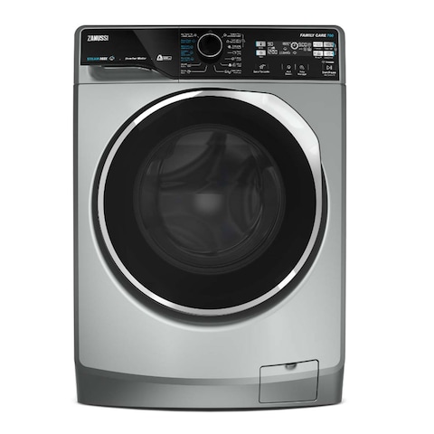 Zanussi Steammax Washing Machine 8 Kg Front load Digital Inverter - Silver - ZWF8221SL8