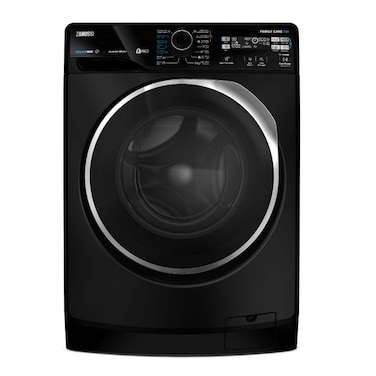 غسالة ملابس زانوسي ستيم ماكس 8 كجم تحميل امامى ديجيتال انفرتر - اسود - ZWF8221BL8