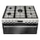Bosch Series 6 Gas Cooker 90 Cm 5 Burners Digital - Stainless Steel - HGX3G8W50S