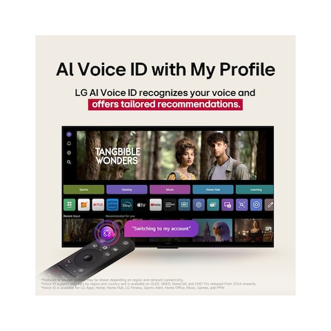 تليفزيون ال جي 55 بوصة أوليد 4K فائق الدقة سمارت مدعم بالذكاء الاصطناعي - OLED55B56LA