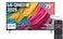 LG 75inch LG Qned AI Qned80 4K Smart TV, 60Hz, AI Magic Remote HDR10, Webos25, &Alpha;7 AI Processor 4K Gen8, Model Year 2025, Black