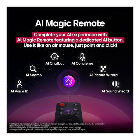 LG 43-inch 4K UHD AI Smart TV - 43UA85006LA