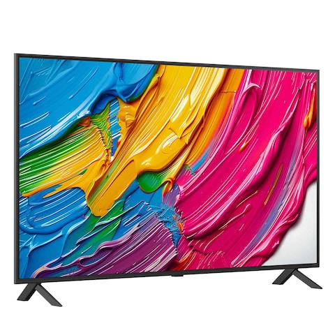 تليفزيون ال جي 55 بوصة كيو نيد 4K فائق الدقة سمارت مدعم بالذكاء الاصطناعي - 55QNED80A6A