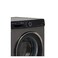 White Point Washing Machine 8 Kg Front Load Steam Wash Inverter Motor Digital - Graphite - WPW8121TSSWVDXG