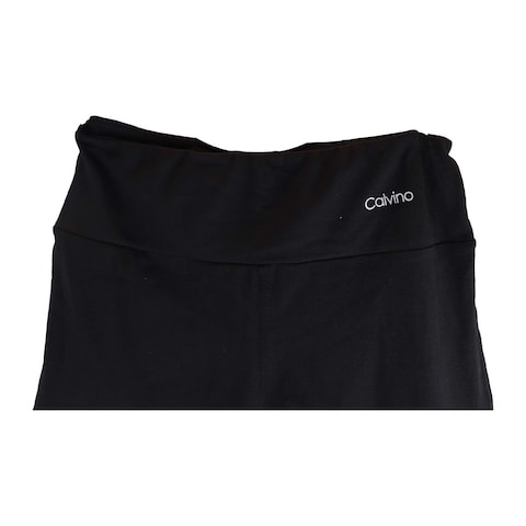بنطلون يوغا كالفينو فلير - مقاس XL - أسود - 5062