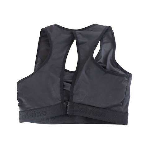 برا رياضى مبطن من كالفينو - مقاس 2XL - أسود - 5067