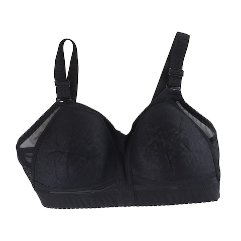 Lasso Padded Minimizer Bra - S46 - Black