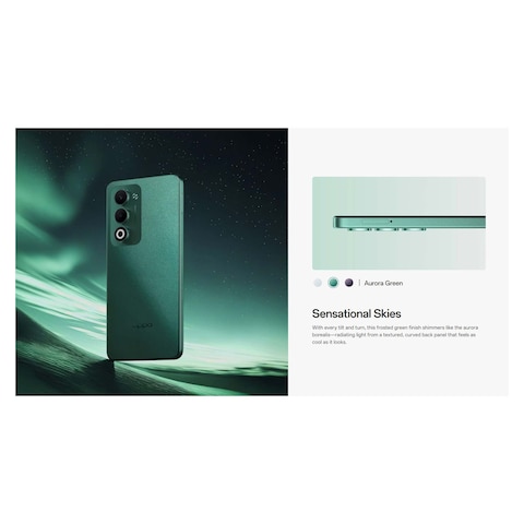 Oppo A5 - 6.67-inch 128GB/6GB Dual SIM 4G Smartphone - Aurora Green