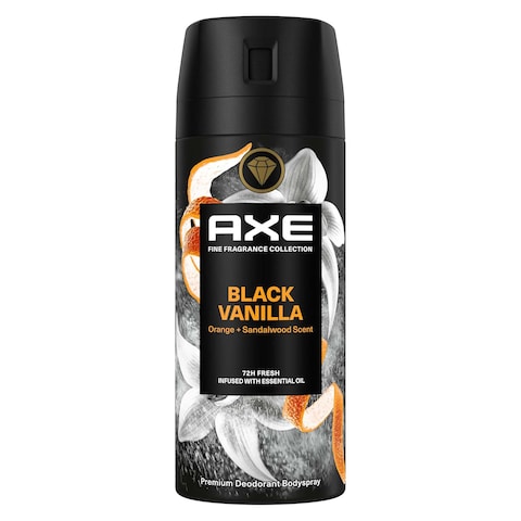 Axe Deodorant Spray For Men 150ml - Black Vanilla