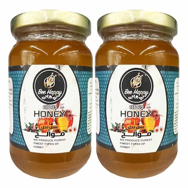 Bee Happy Clover Flower Honey - 800 gram - 2 Pieces