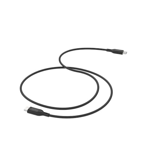 كابل موفي USB-C إلى USB-C طوله 1 متر - اسود - 409911863