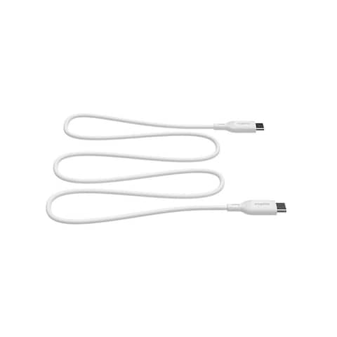 كابل موفي USB-C إلى USB-C طوله 1 متر - أبيض - 409913177