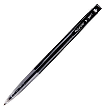 Deli Ball Point Pen Deli - 0.7mm Tip - Black