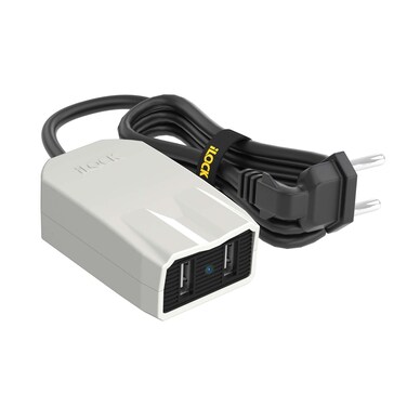 iLock Mini Fast Charger Dual Port 2x Type-A- 5 Volt - 1.5m
