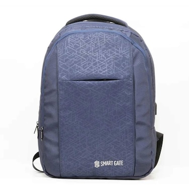 شنطة ظهر للكمبيوتر المحمول سمارت جيت 15.6 بوصة - أزرق غامق - SG-9250