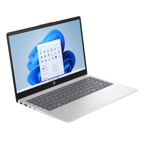 لابتوب اتش بي 14-em0022ne - معالج أيه ام دي رايزن 5 7520U -هارد 512 جيجابايت اس اس دي - 8 جيجابايت رام - 14 بوصة - معالج رسومات أيه ام دي مدمج - ويندوز 11 - فضي