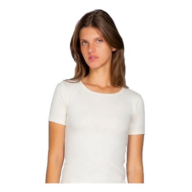 MARCO LORIE WOMEN TOP SS WHITE M
