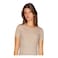 MARCO LORIE WOMEN TOP SS BEIGE 2XL