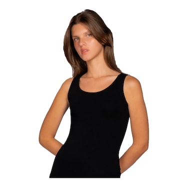 MARCO LORIE WOMEN TOP SL BLACK M