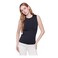 MARCO LORIE WOMEN TOP R SL BLACK L
