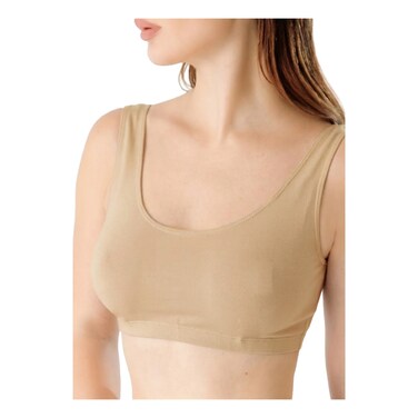 MARCO LORE SOFT BRA WIDE S BEIGE L