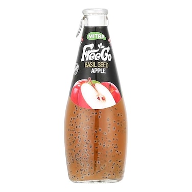 Free Go Basil Seed Drink Red Apple - 290ml