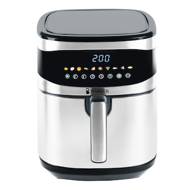 Barker Air Fryer 7 Liters Digital - Silver - 2H-10-P